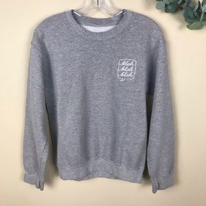 COLD CRUSH blah blah blah Sweatshirt S